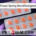 Power Spring Mundflüssigkeit 27